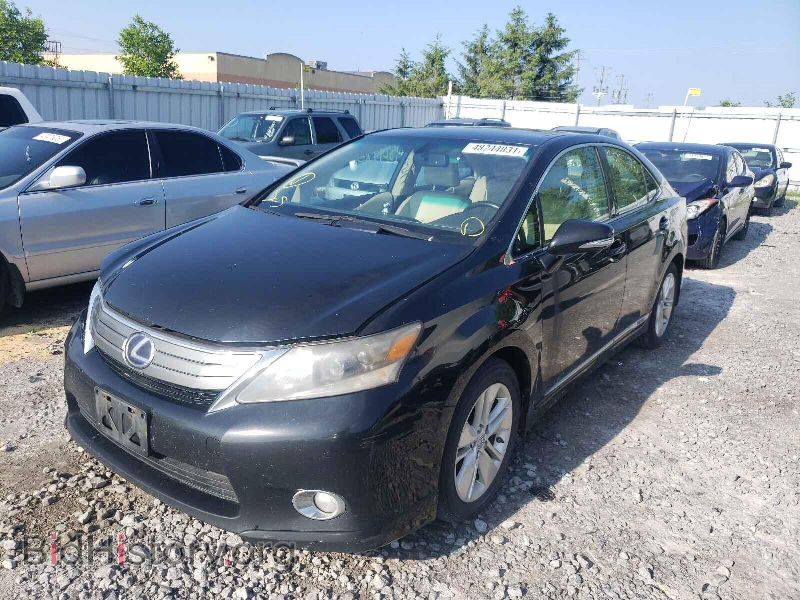 2010 LEXUS HS - VIN: JTHBB1BA7A2004100 - Фото 2