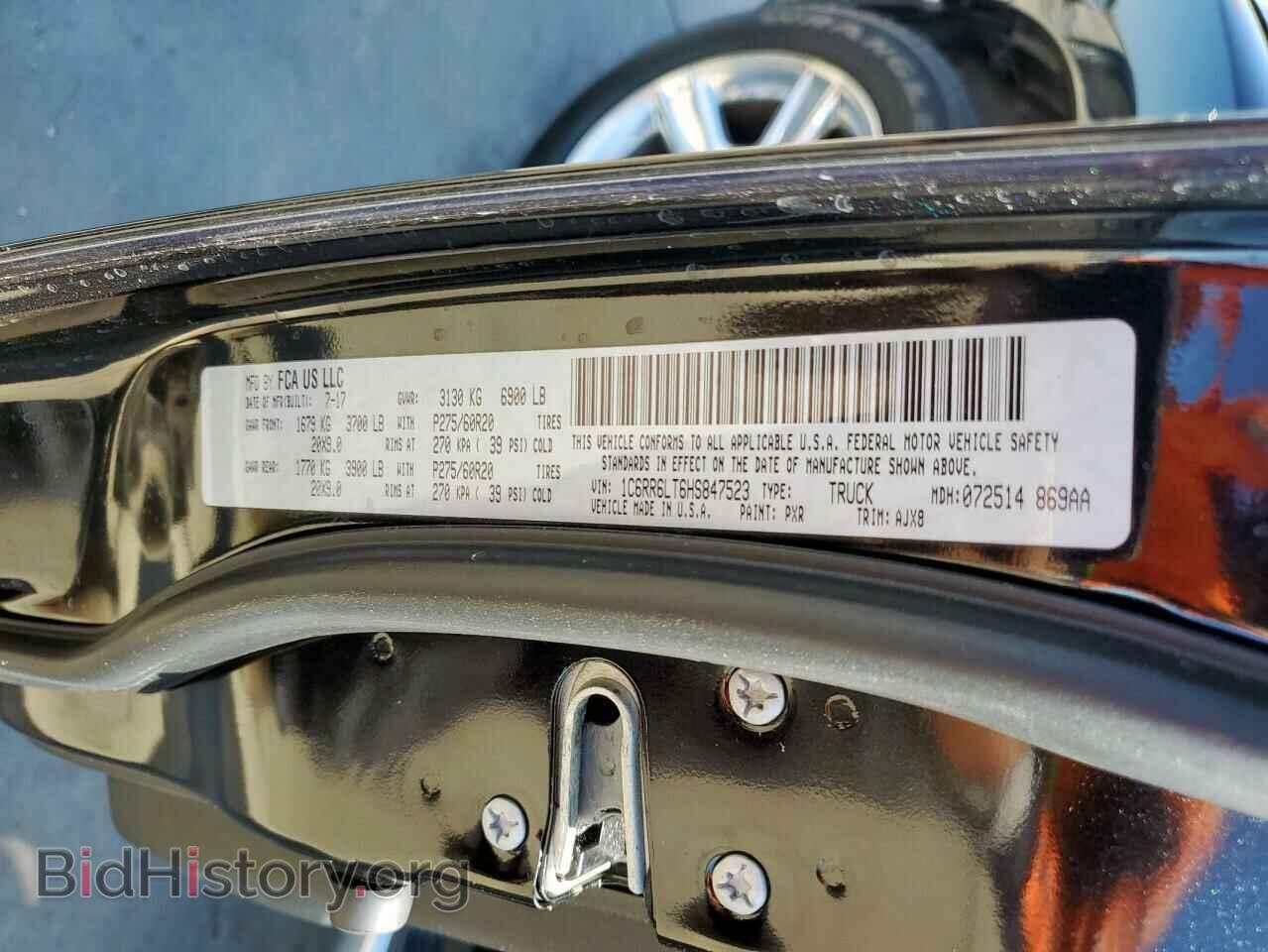 2017 RAM 1500 - VIN: 1C6RR6LT6HS847523 - Фото 12