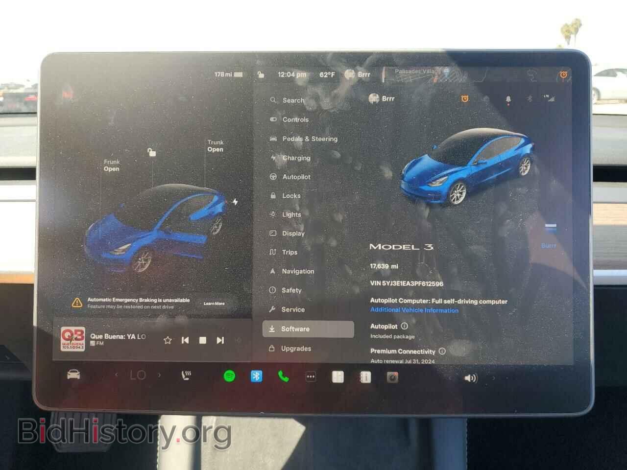 2023 TESLA MODEL 3 - VIN: 5YJ3E1EA3PF612596 - Photo 9