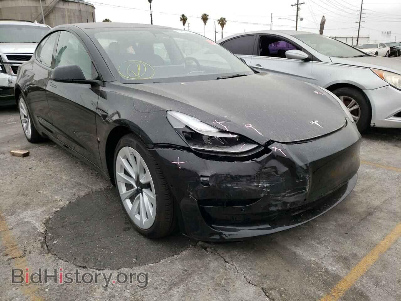 Фотография 5YJ3E1EB0NF143554 - TESLA MODEL 3 2022