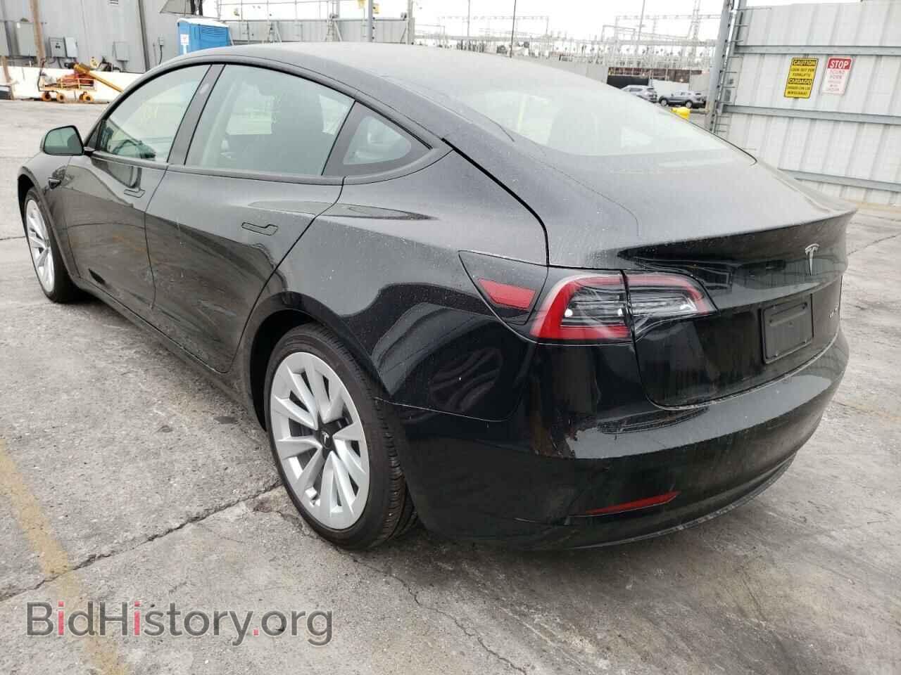 2022 TESLA MODEL 3 - VIN: 5YJ3E1EB0NF143554 - Фото 3