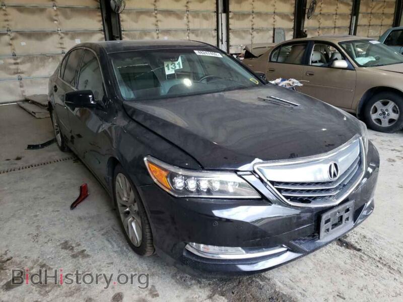 2014 Acura RLX RLX Advanc (VIN JH4KC1F97EC003364) — фото 1 из 10, Copart, повреждение: передняя часть