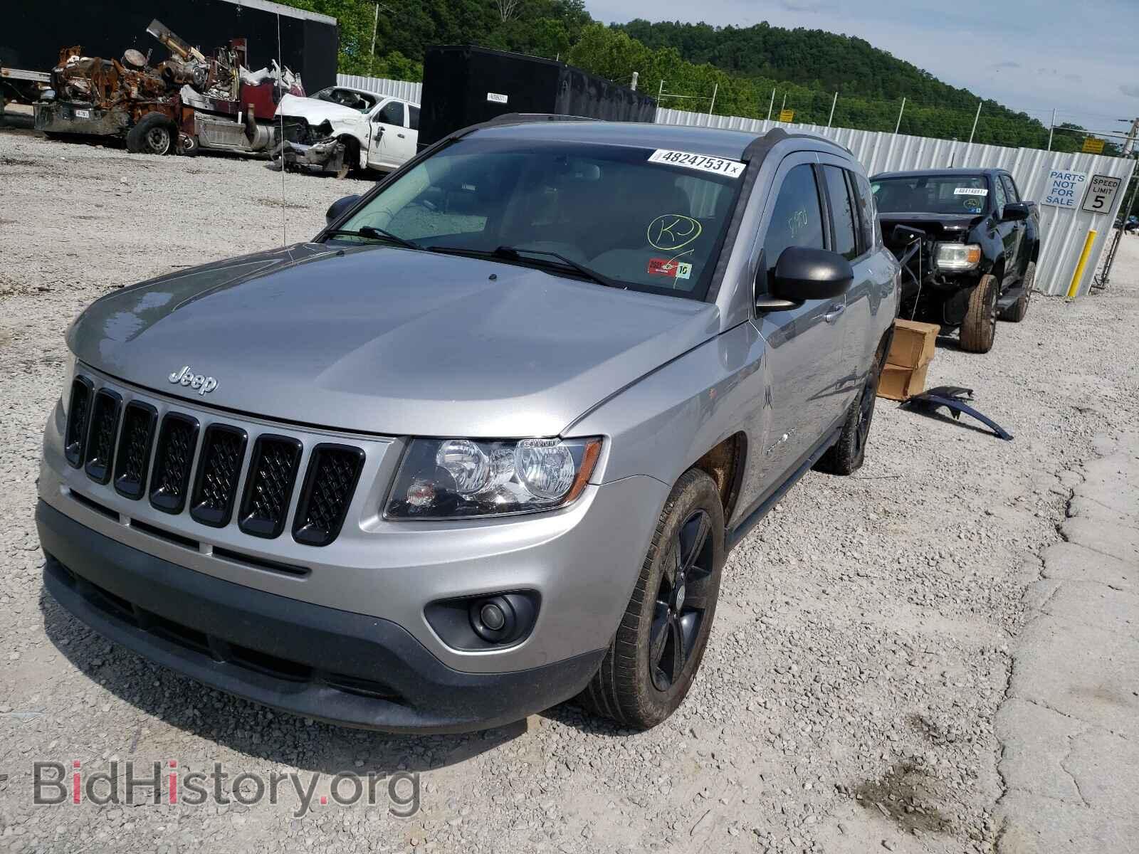 2016 JEEP COMPASS - VIN: 1C4NJDBB4GD639879 - Фото 2