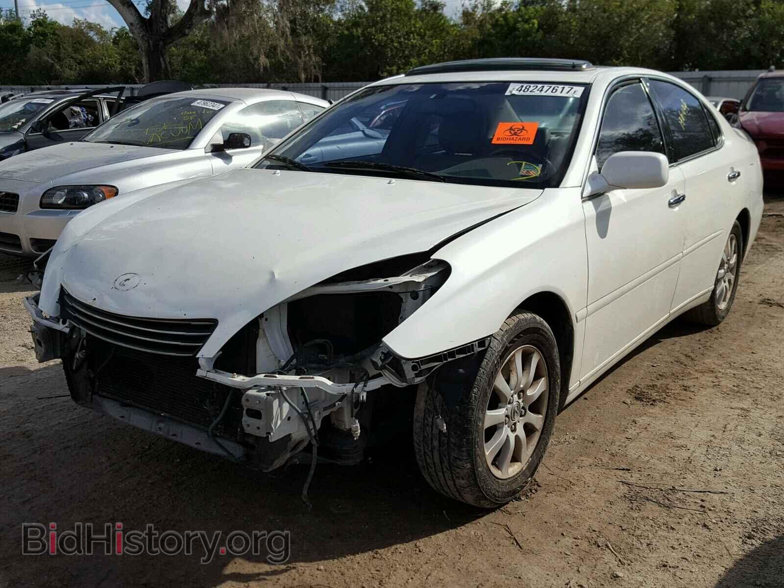 2003 LEXUS ES300 - VIN: JTHBF30G330120044 - Фото 2