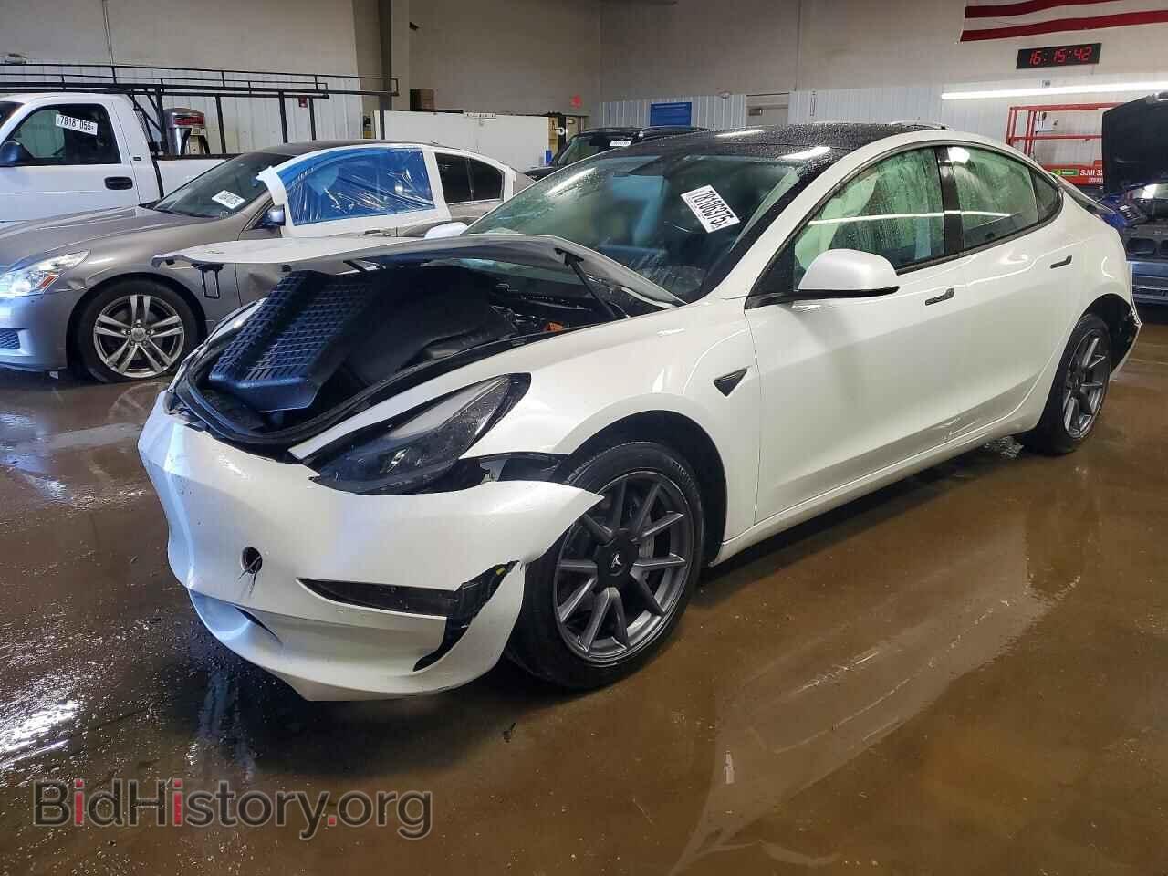 Фотография 5YJ3E1EB2MF054874 - TESLA MODEL 3 2021
