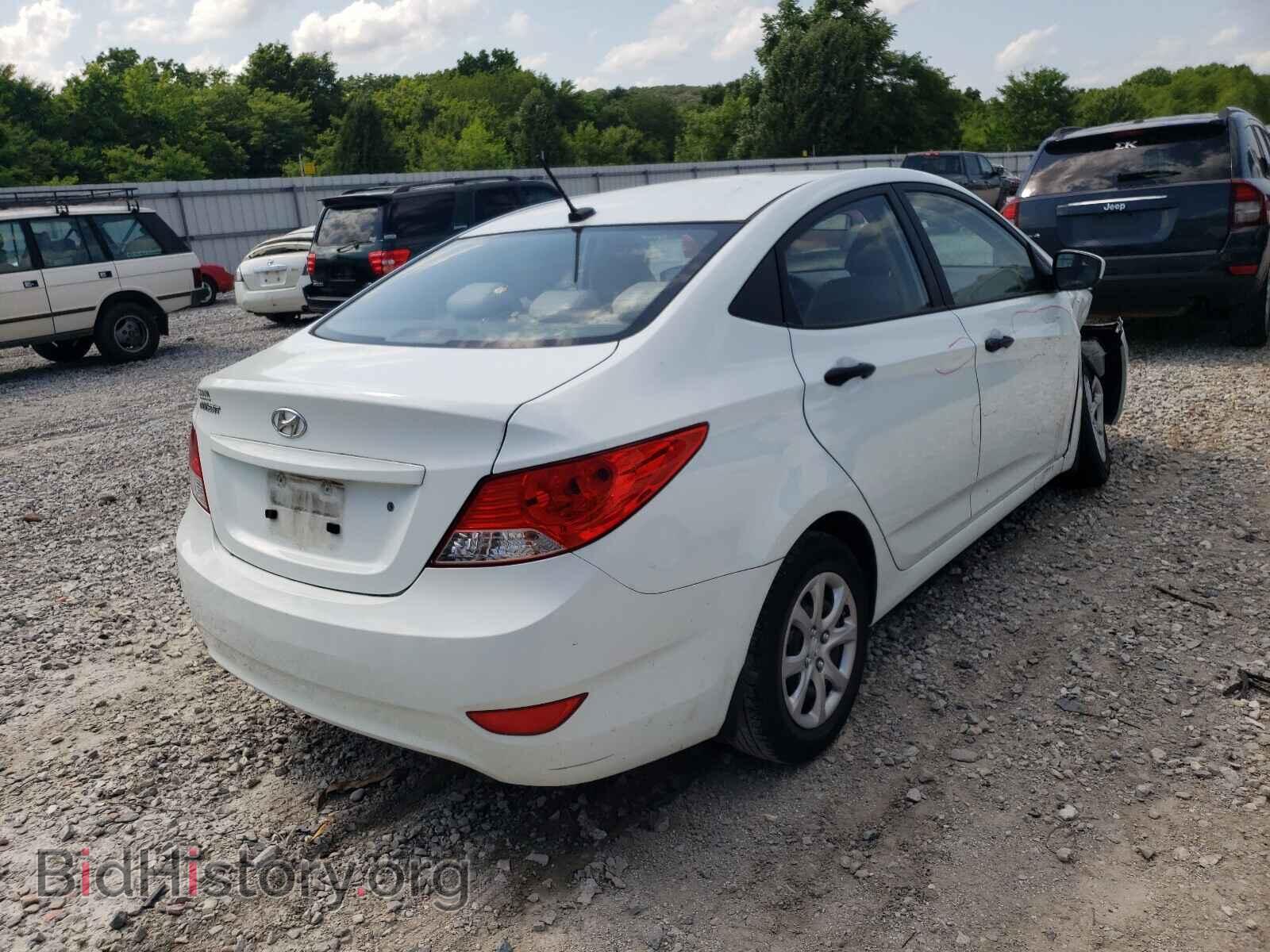 2012 HYUNDAI ACCENT - VIN: KMHCT4AE2CU096745 - Фото 4