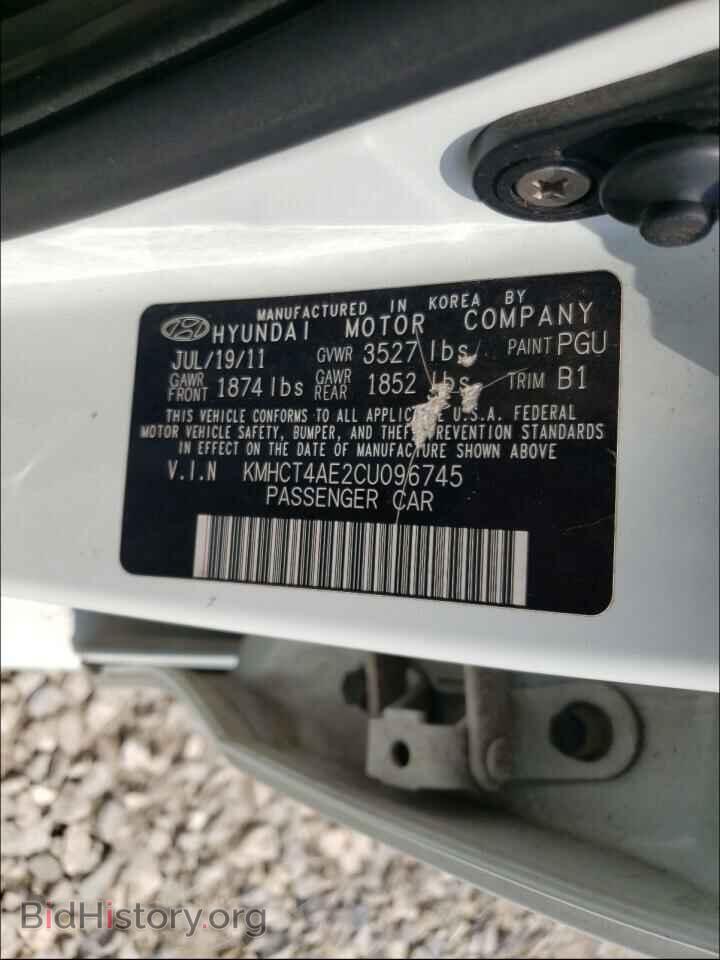 2012 HYUNDAI ACCENT - VIN: KMHCT4AE2CU096745 - Фото 10