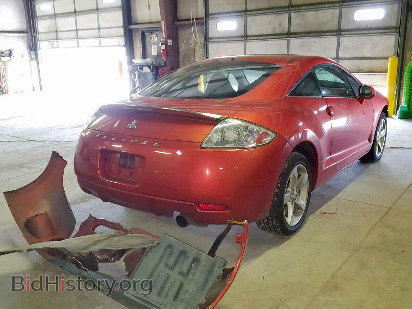 2007 MITSUBISHI ECLIPSE - VIN: 4A3AK24F87E002260 - Фото 4