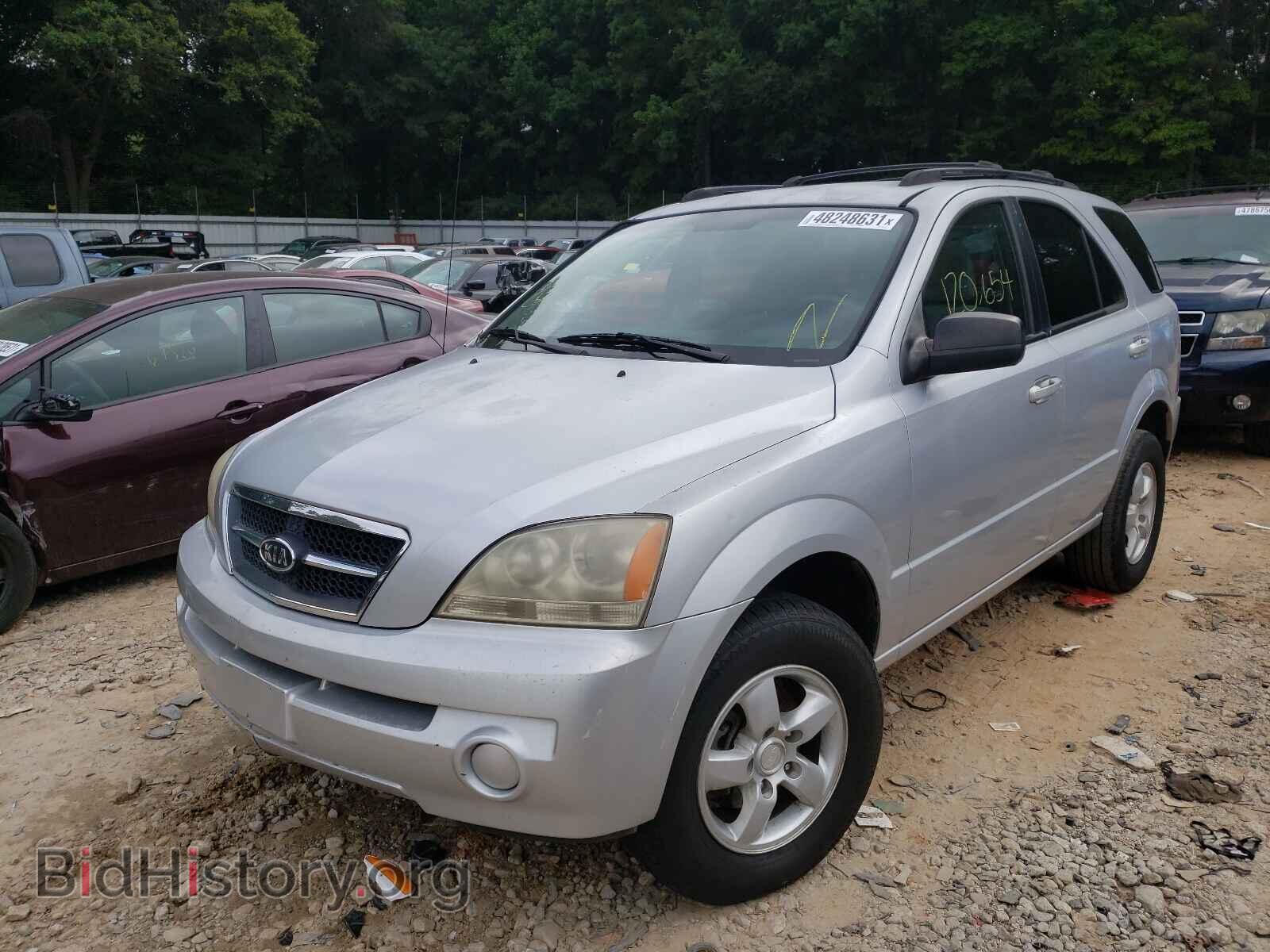 2006 KIA SORENTO - VIN: KNDJD733665572645 - Фото 2