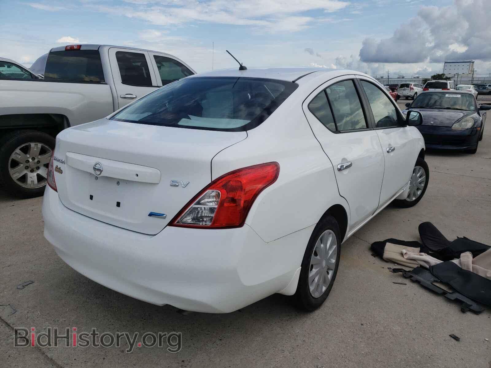 2012 NISSAN VERSA - VIN: 3N1CN7AP1CL928008 - Фото 4
