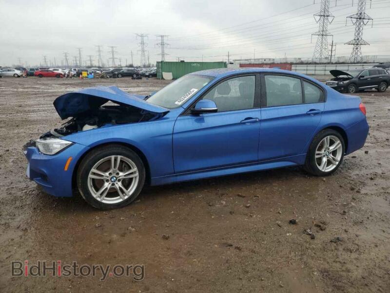 2015 BMW 3 SERIES XI (VIN WBA3B3C55FJ983788) — фото 1 из 14, Copart, повреждение: передняя часть