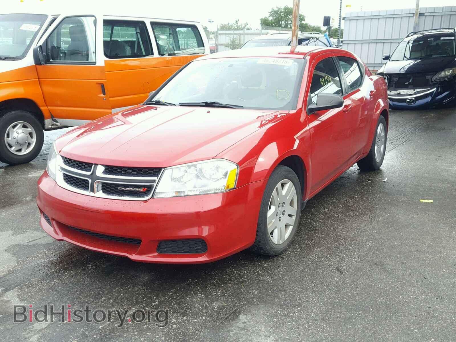 2014 DODGE AVENGER - VIN: 1C3CDZAG1EN217458 - Фото 2