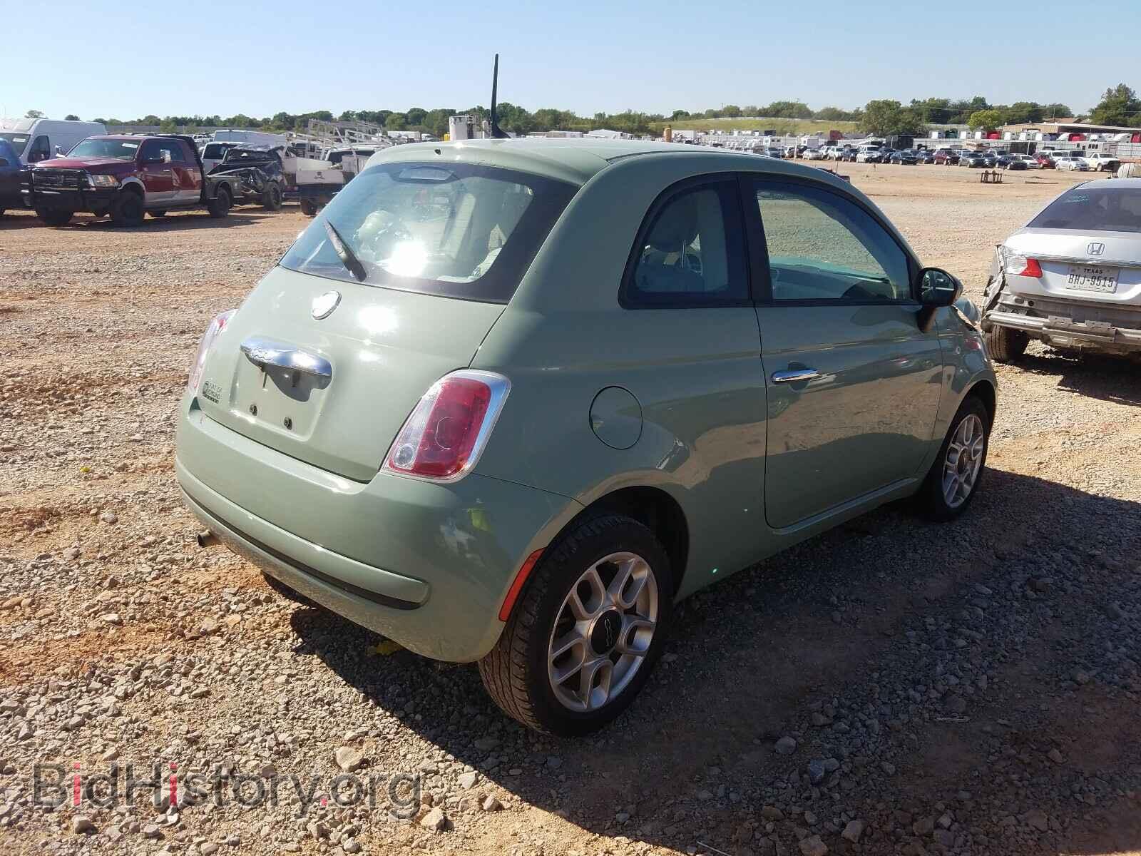 2012 FIAT 500 - VIN: 3C3CFFAR0CT110862 - Фото 4