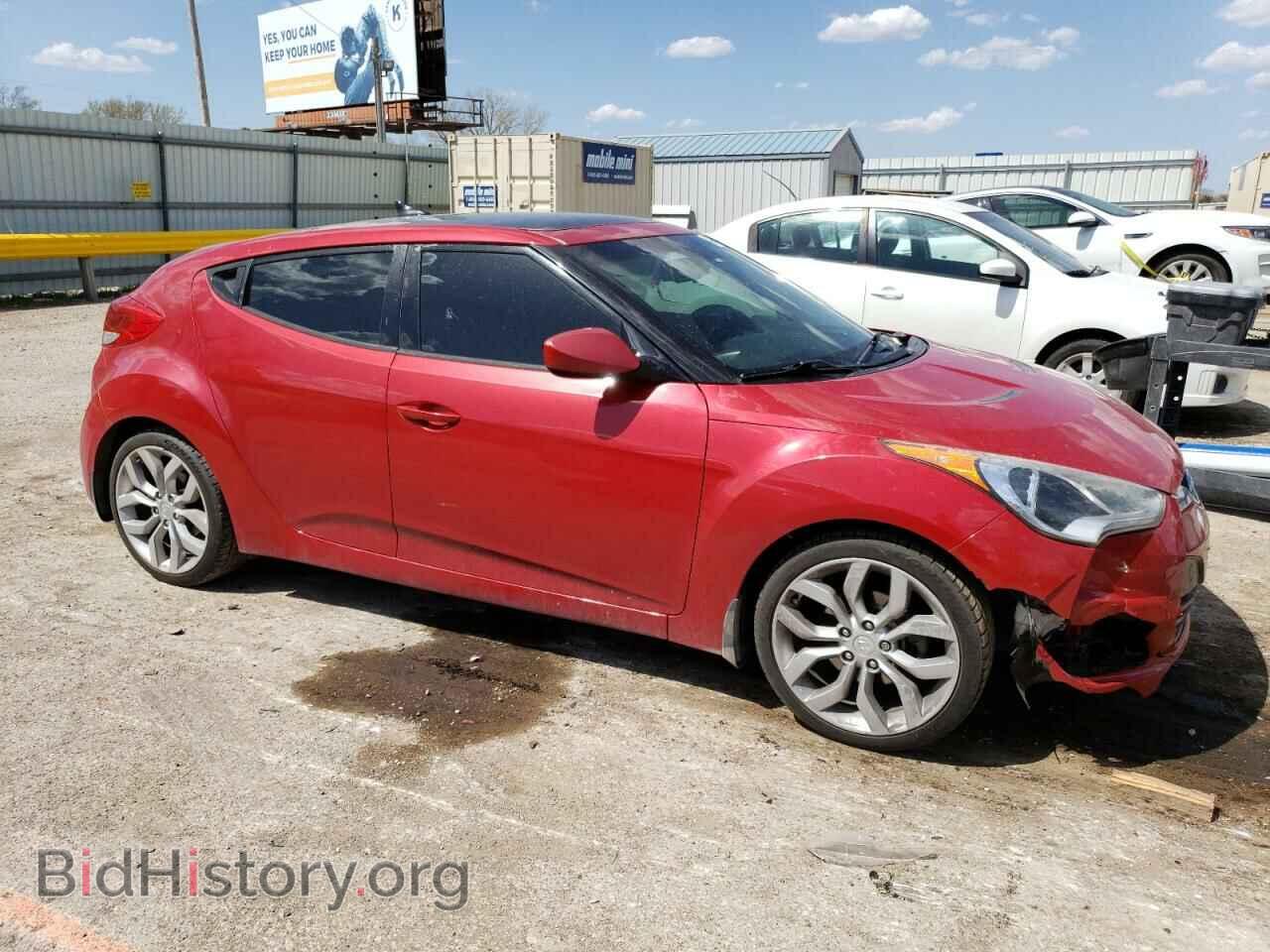 2013 HYUNDAI VELOSTER - VIN: KMHTC6AD3DU148341 - Фото 4