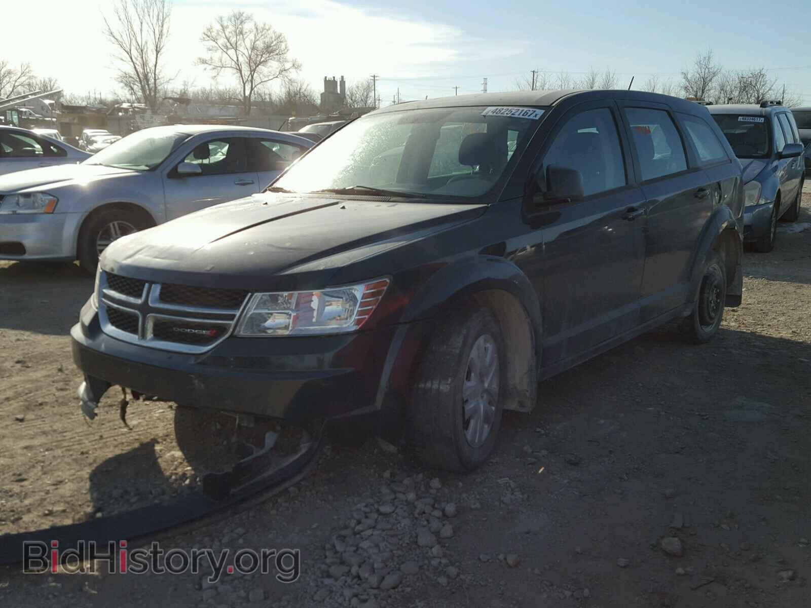 2014 DODGE JOURNEY - VIN: 3C4PDCAB4ET238772 - Фото 2