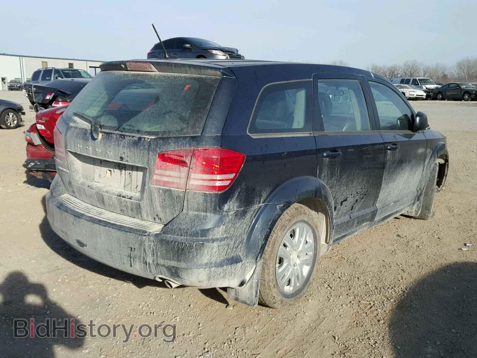 2014 DODGE JOURNEY - VIN: 3C4PDCAB4ET238772 - Фото 4