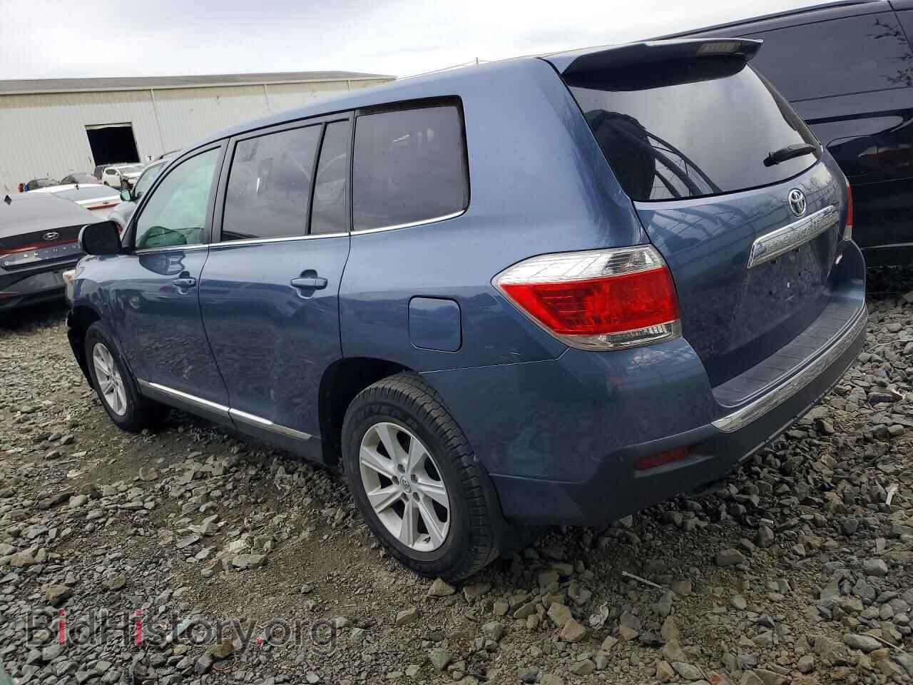 2013 TOYOTA HIGHLANDER - VIN: 5TDBK3EH8DS255906 - Фото 2