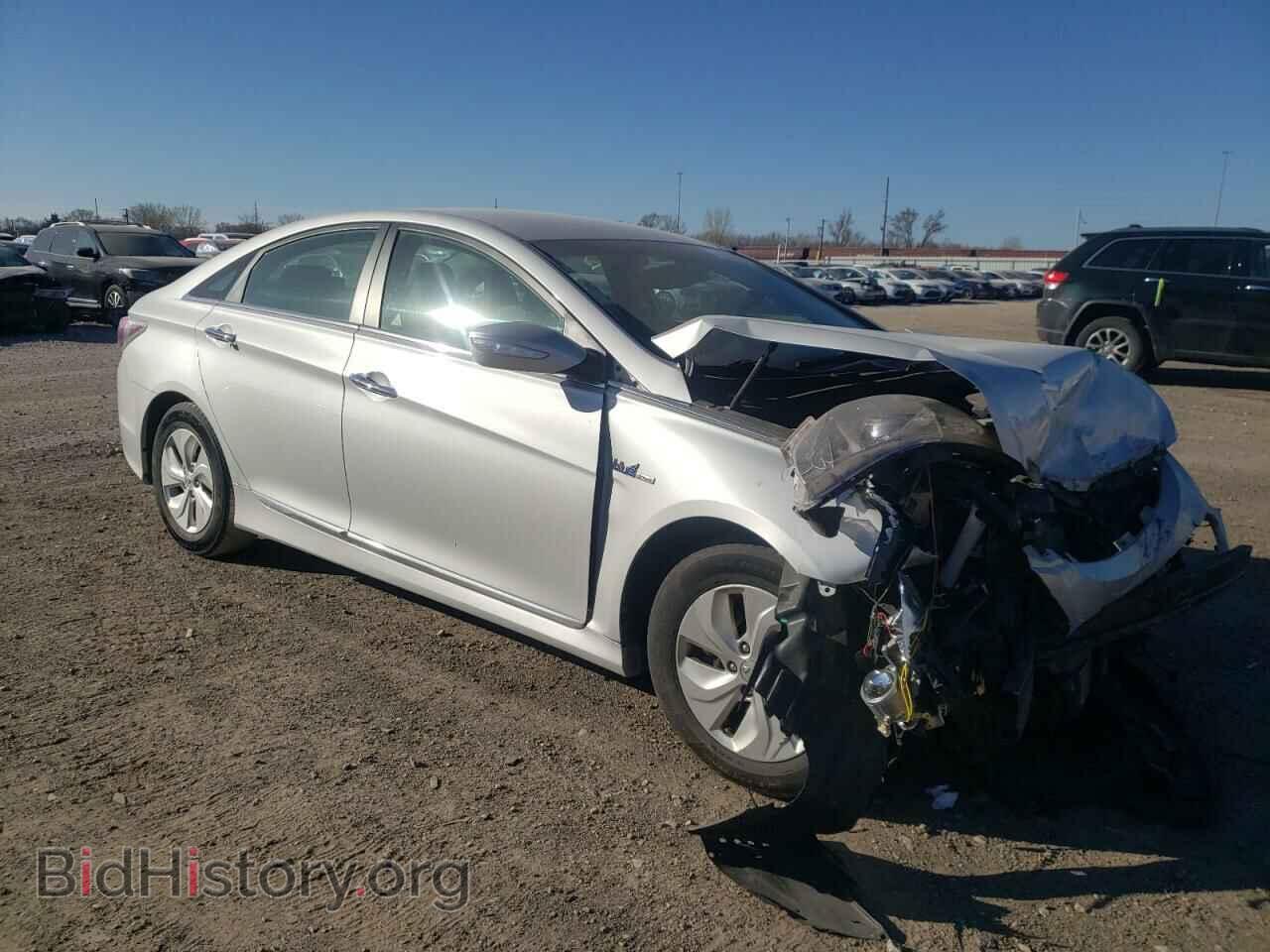 2014 HYUNDAI SONATA - VIN: KMHEC4A43EA117722 - Фото 4