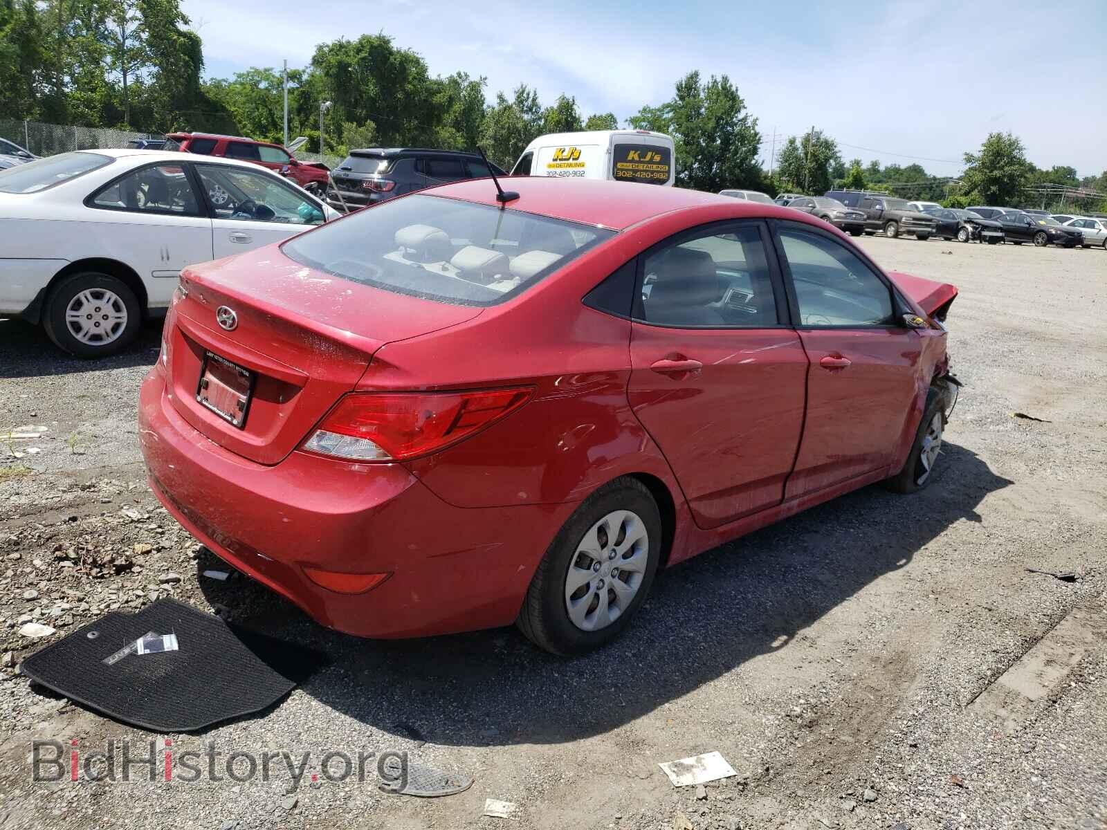 2016 HYUNDAI ACCENT - VIN: KMHCT4AE2GU976771 - Фото 4