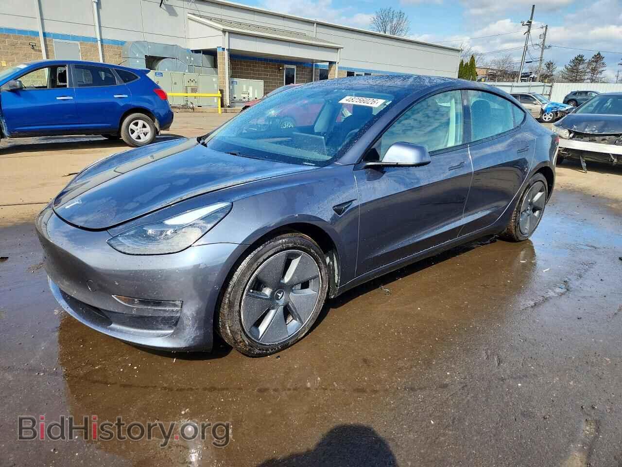 Фотография 5YJ3E1EB8MF012872 - TESLA MODEL 3 2021
