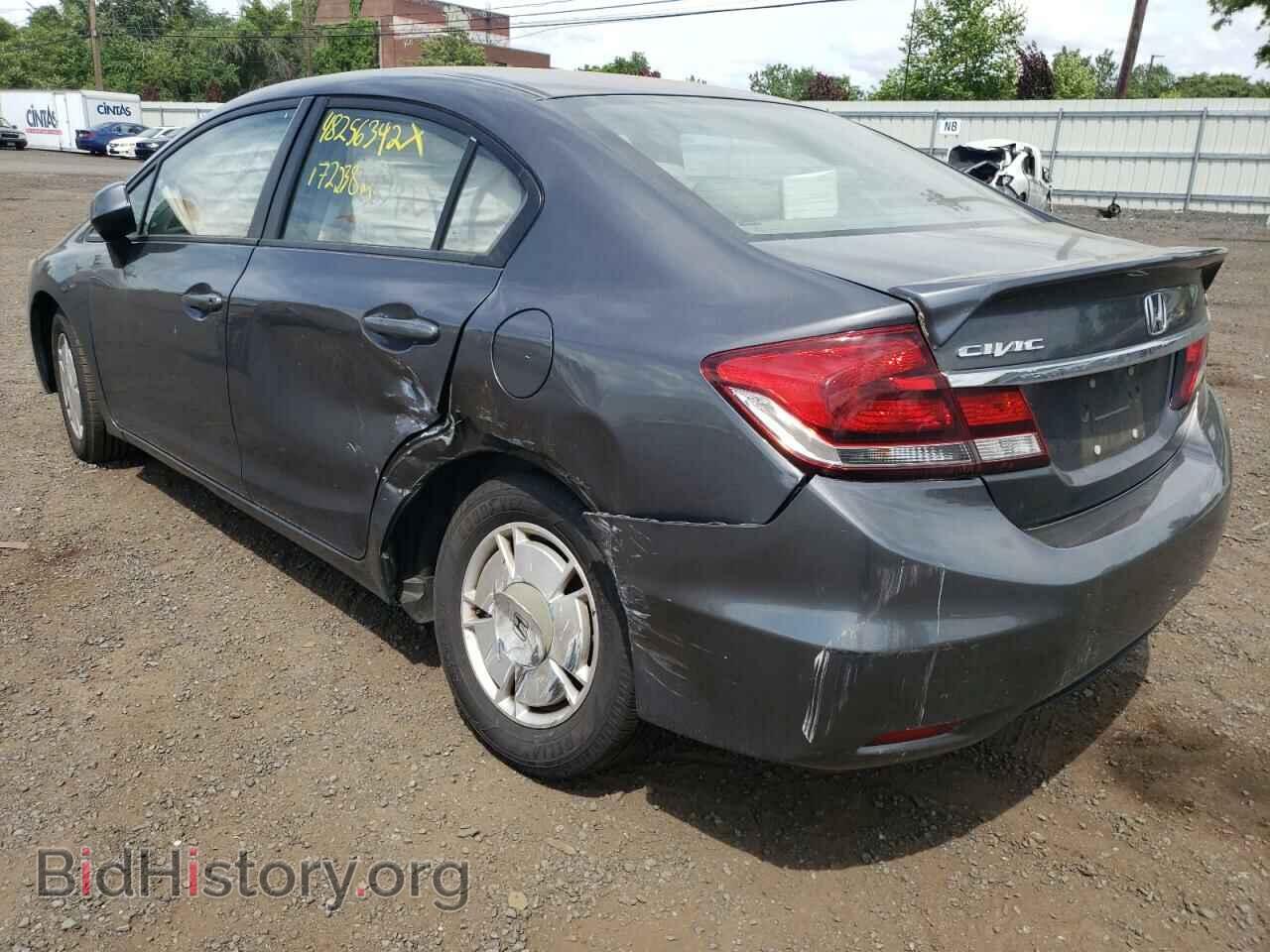 2013 HONDA CIVIC - VIN: 2HGFB2F67DH528519 - Фото 3