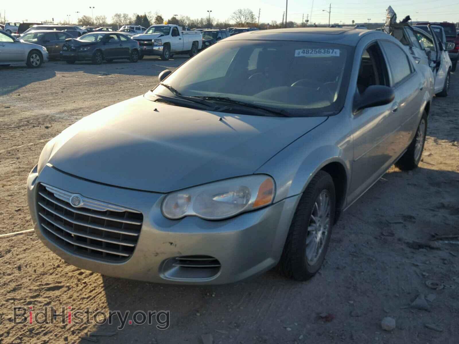 2004 CHRYSLER SEBRING - VIN: 1C3EL46X64N402675 - Фото 2