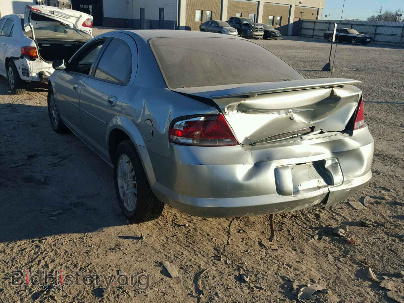 2004 CHRYSLER SEBRING - VIN: 1C3EL46X64N402675 - Фото 3
