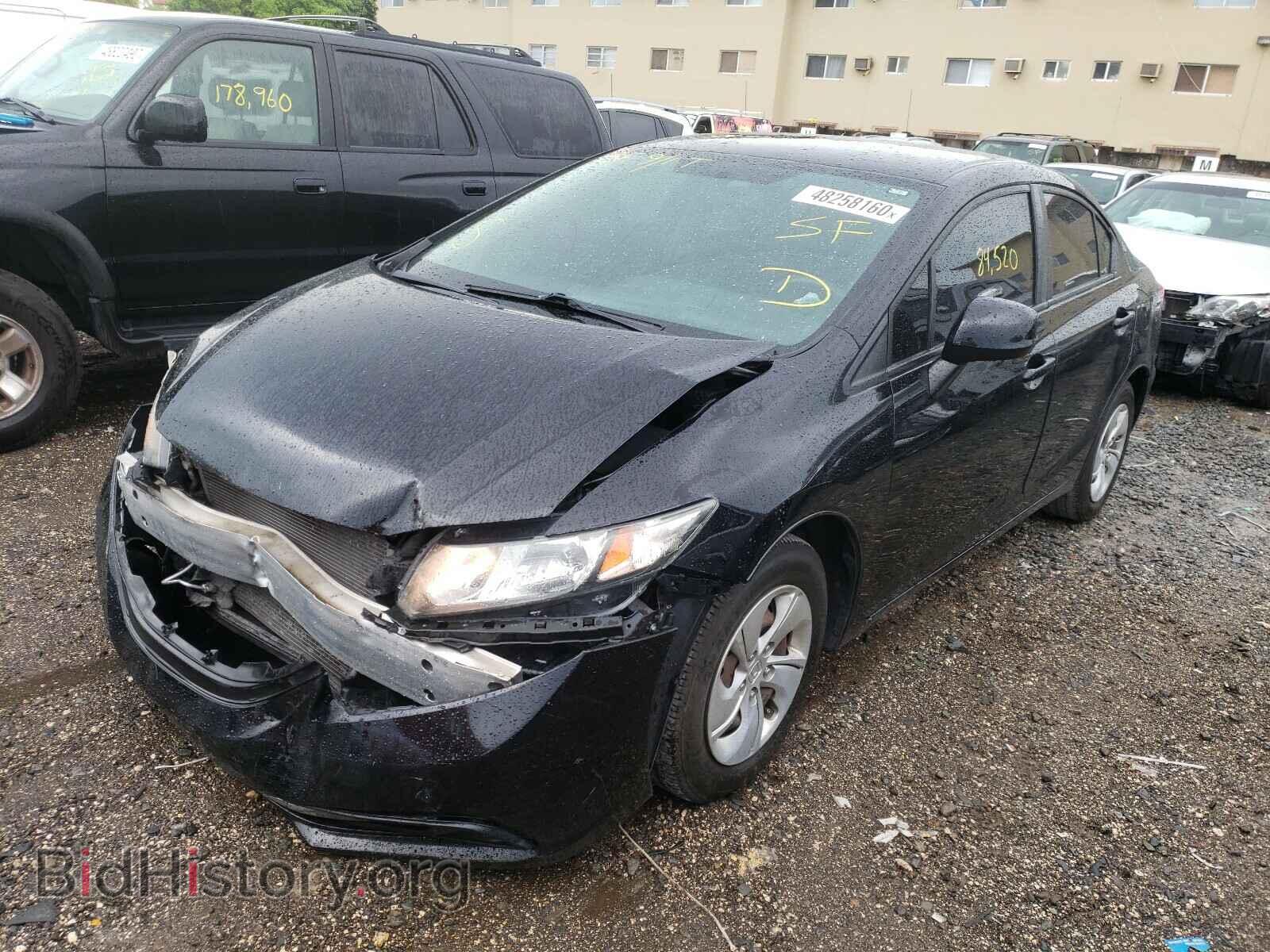 2013 HONDA CIVIC - VIN: 19XFB2F53DE057082 - Фото 2