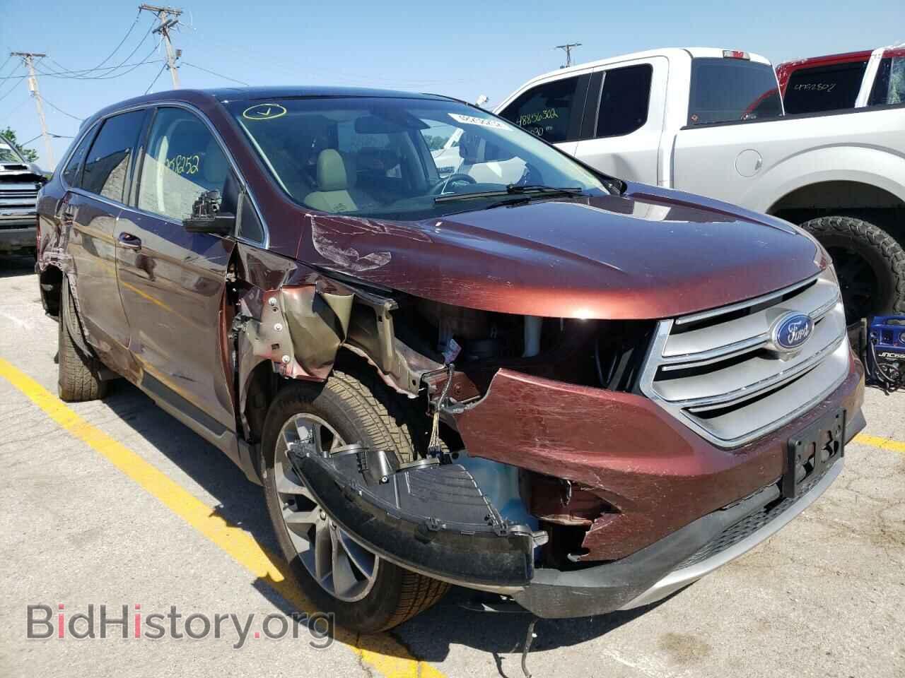 Photo 2FMPK4K84FBB95428 - FORD EDGE 2015