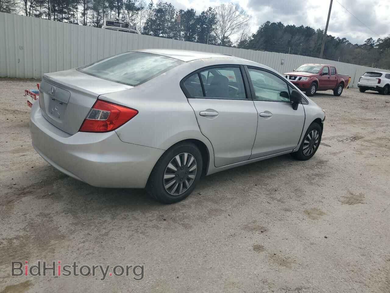 2012 HONDA CIVIC - VIN: 2HGFB2F55CH575621 - Фото 3