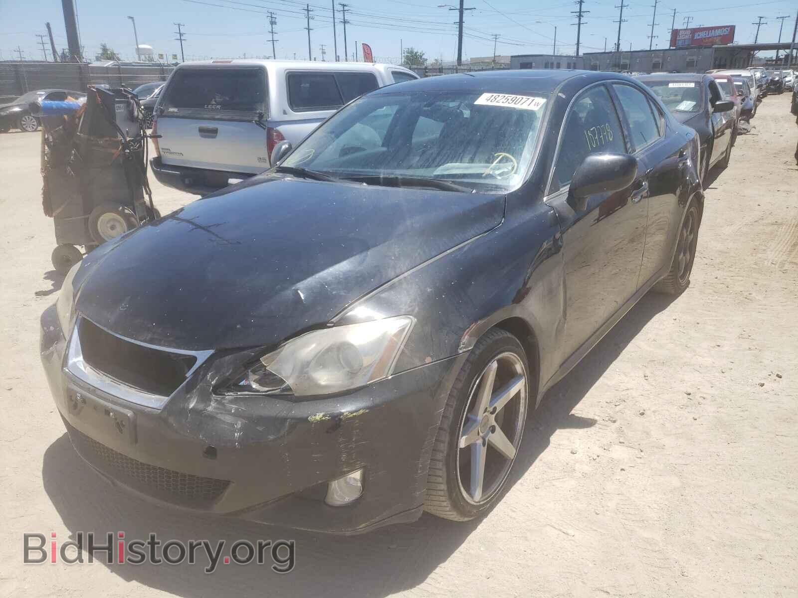 2007 LEXUS IS - VIN: JTHBE262975015607 - Photo 2