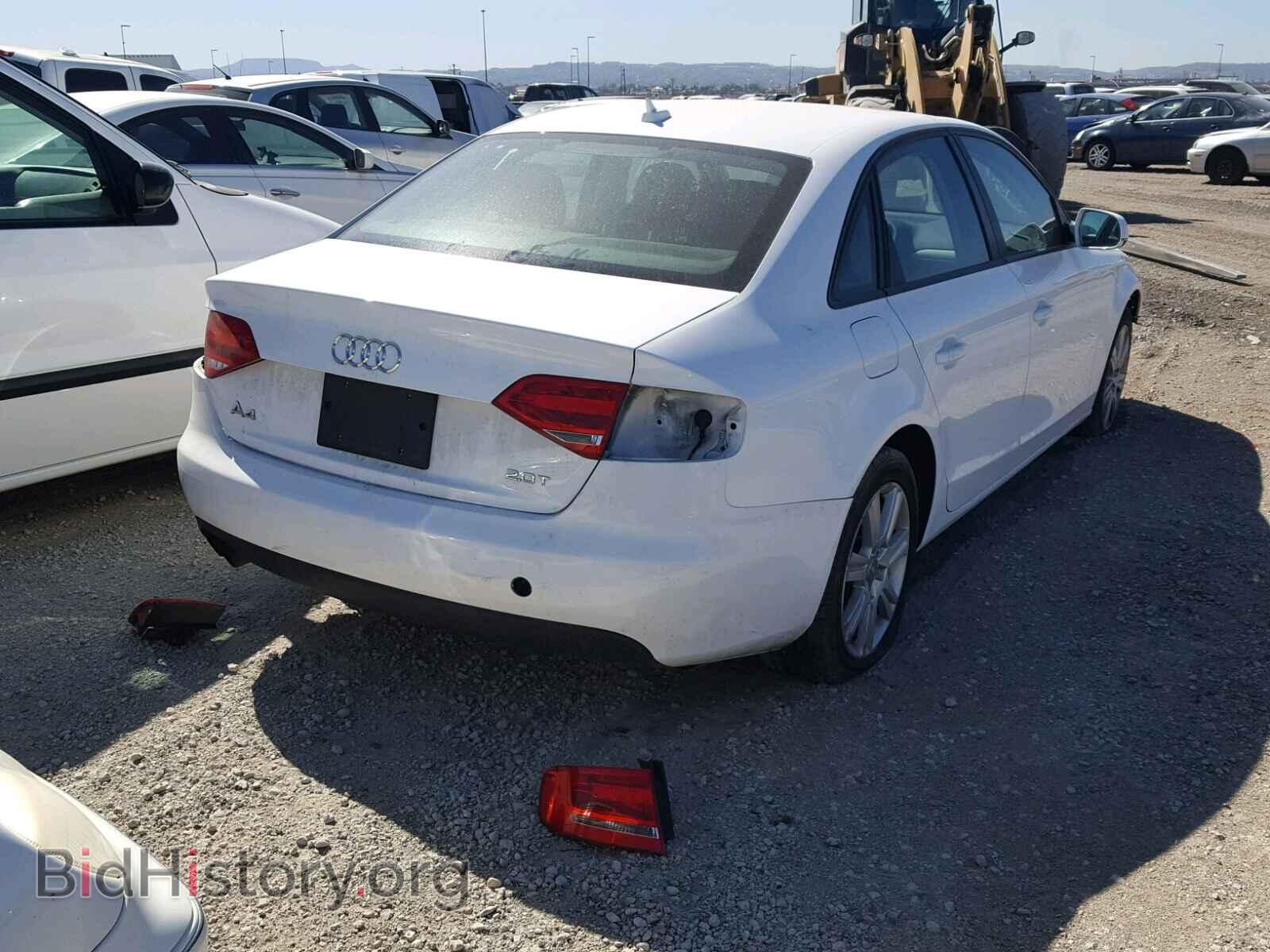 2011 AUDI A4 - VIN: WAUAFAFL0BN001436 - Фото 4