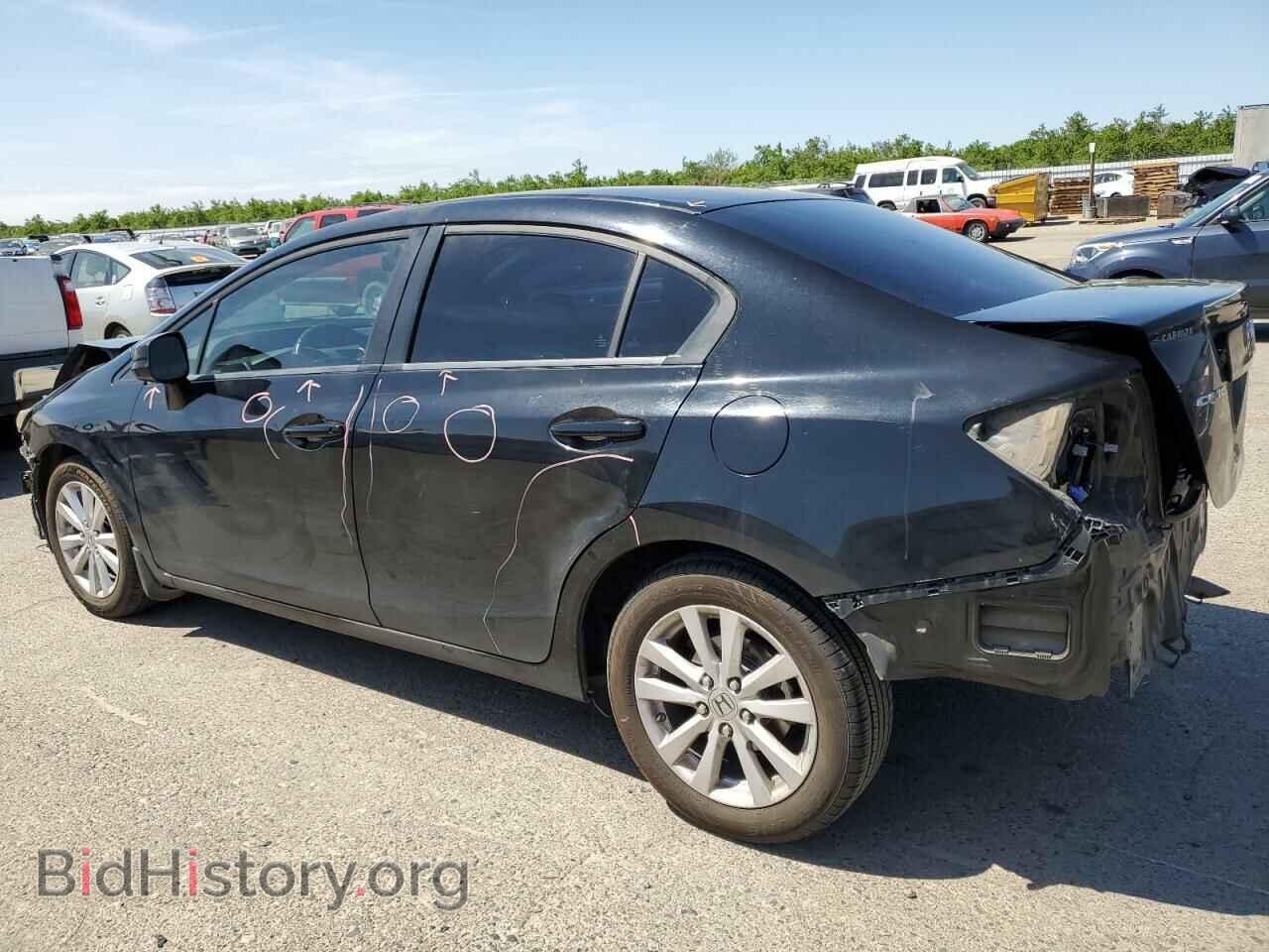 2012 HONDA CIVIC - VIN: 2HGFB2F88CH305485 - Фото 2