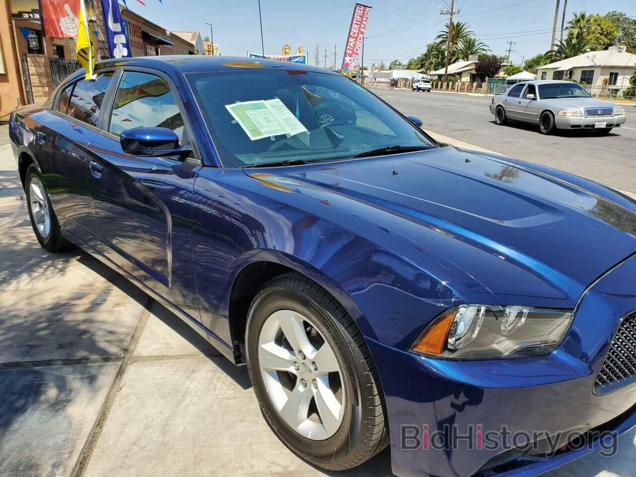 Photo 2C3CDXBG7DH705596 - DODGE CHARGER 2013