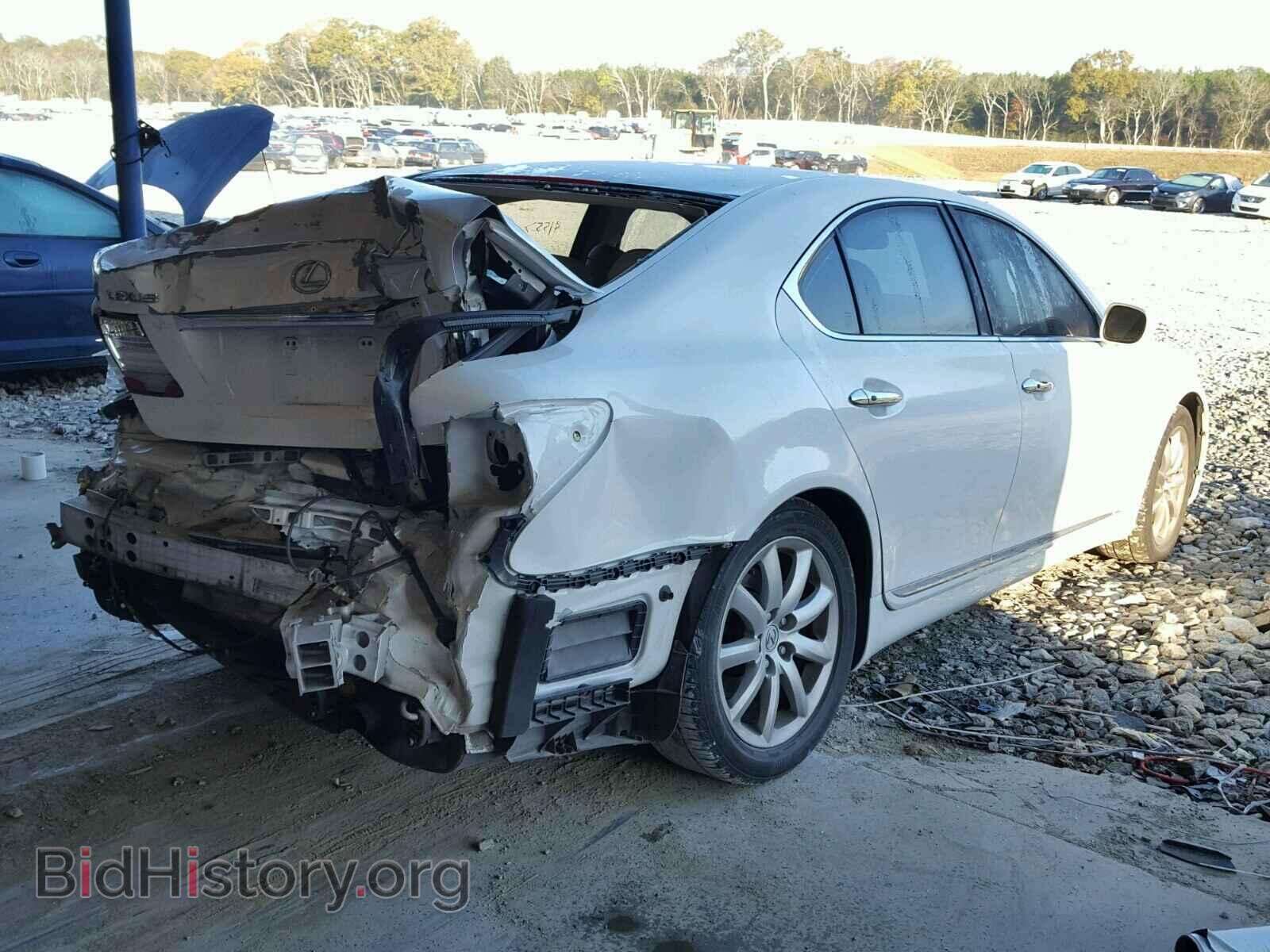 2008 LEXUS LS460 - VIN: JTHBL46F685073955 - Фото 4