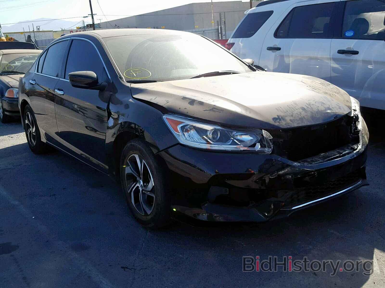 Photo 1HGCR2F37HA053656 - HONDA ACCORD LX 2017