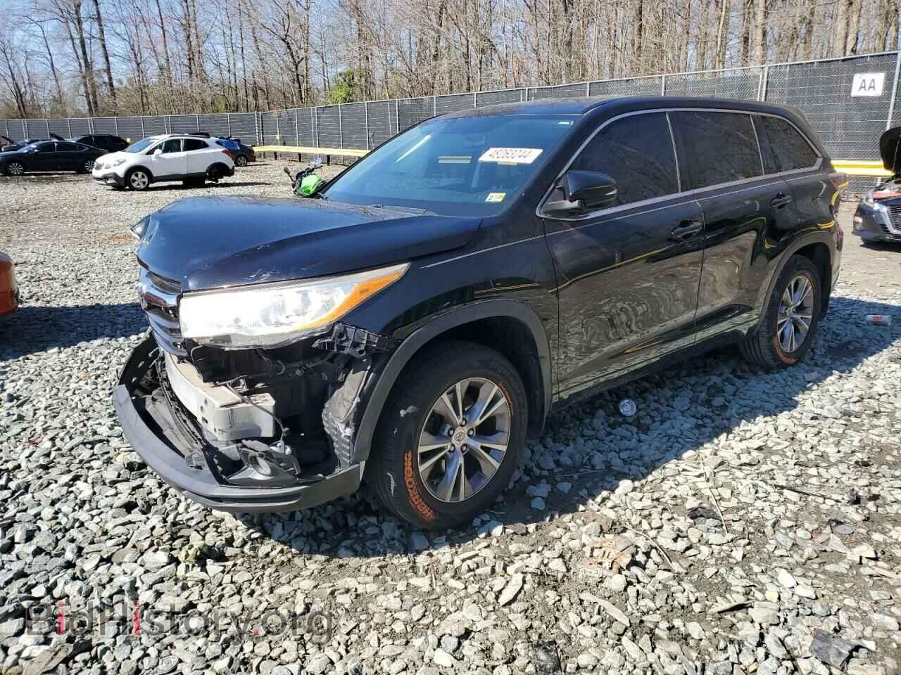 Фотография 5TDBKRFH0ES059347 - TOYOTA HIGHLANDER 2014
