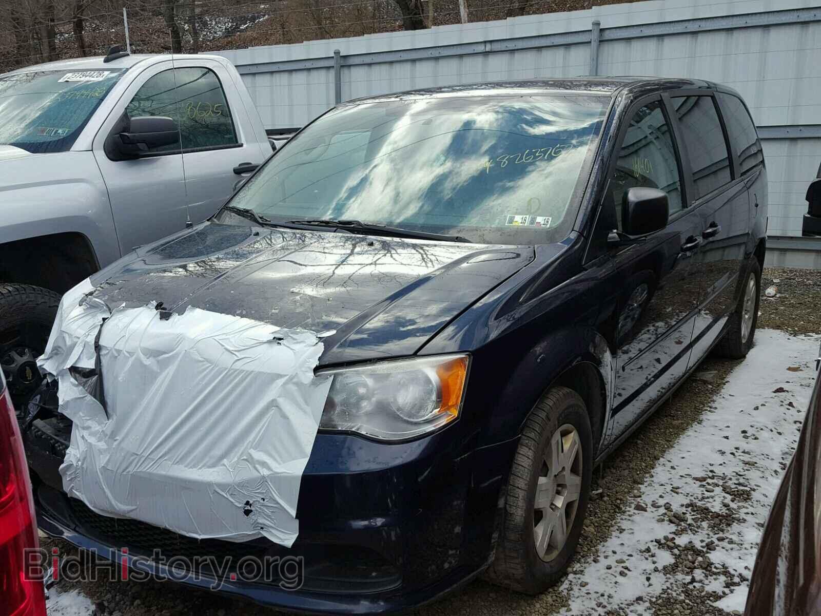 2012 DODGE CARAVAN - VIN: 2C4RDGBG6CR341394 - Фото 2