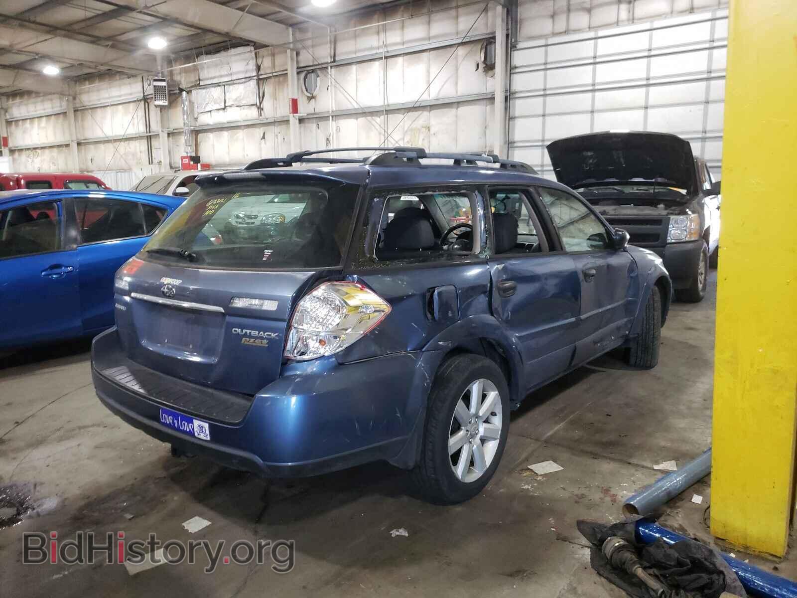2008 SUBARU OUTBACK - VIN: 4S4BP61C387339124 - Фото 4