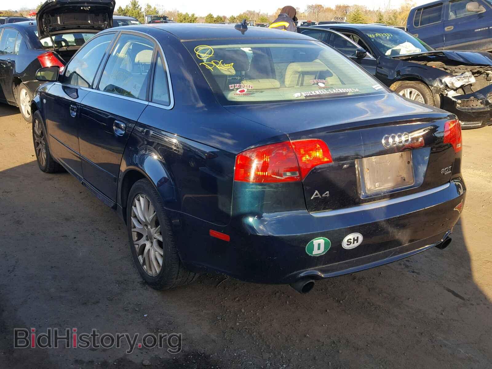 2008 AUDI A4 - VIN: WAUDF78E48A160698 - Фото 3