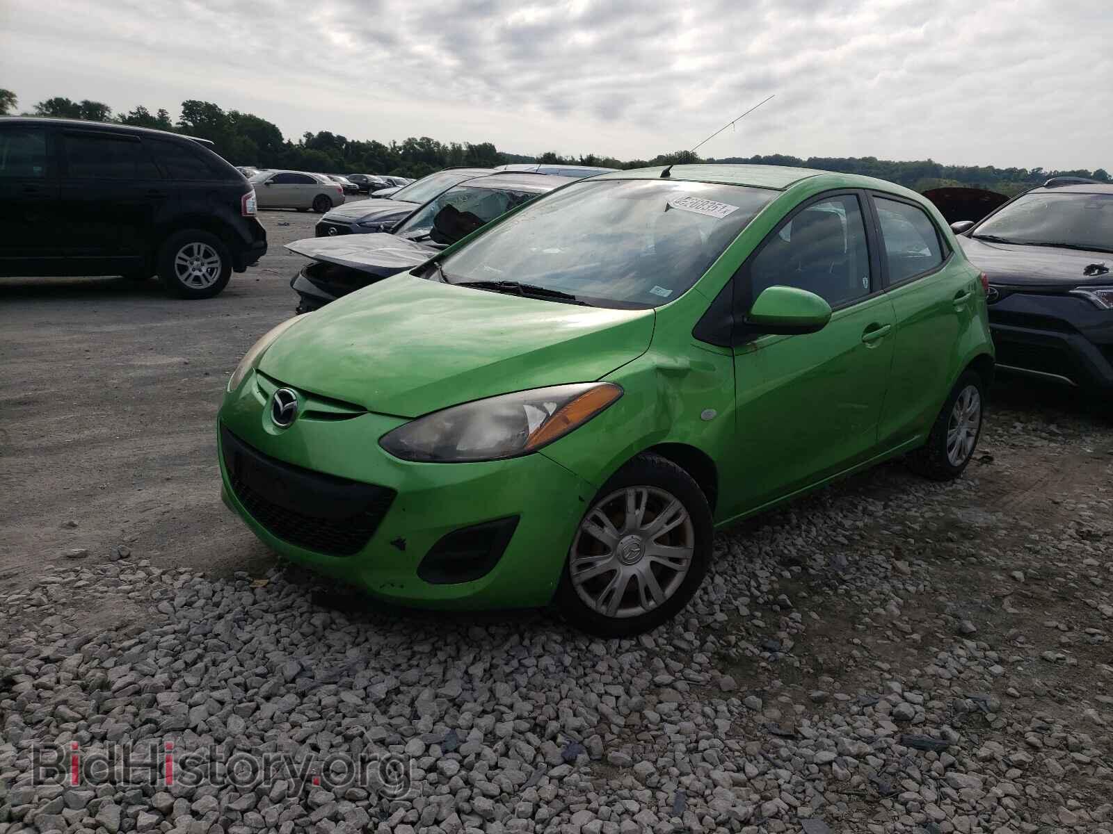 2011 MAZDA 2 - VIN: JM1DE1HY3B0129386 - Фото 2