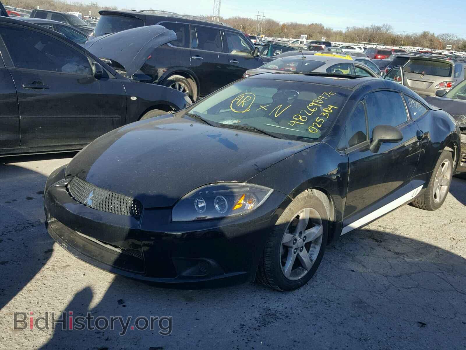 2009 MITSUBISHI ECLIPSE - VIN: 4A3AK24F39E025304 - Фото 2