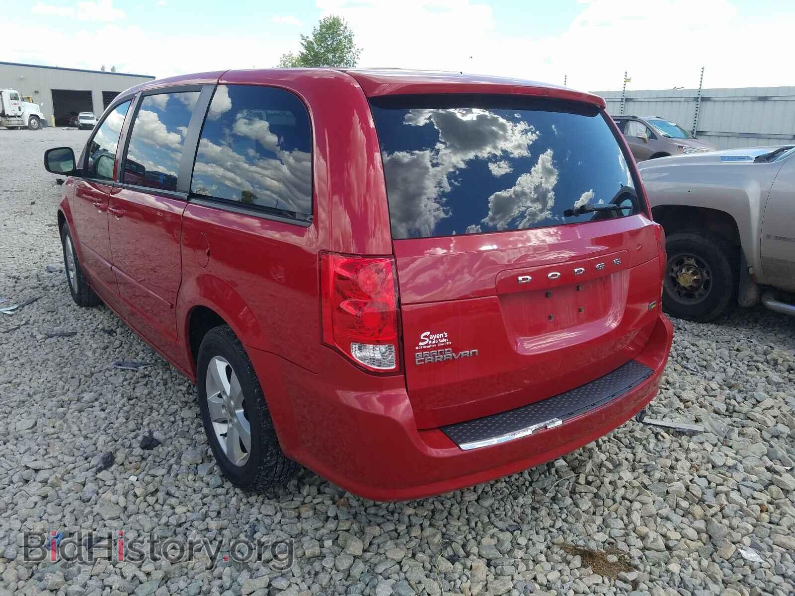 2013 DODGE CARAVAN - VIN: 2C4RDGBG9DR609369 - Фото 3