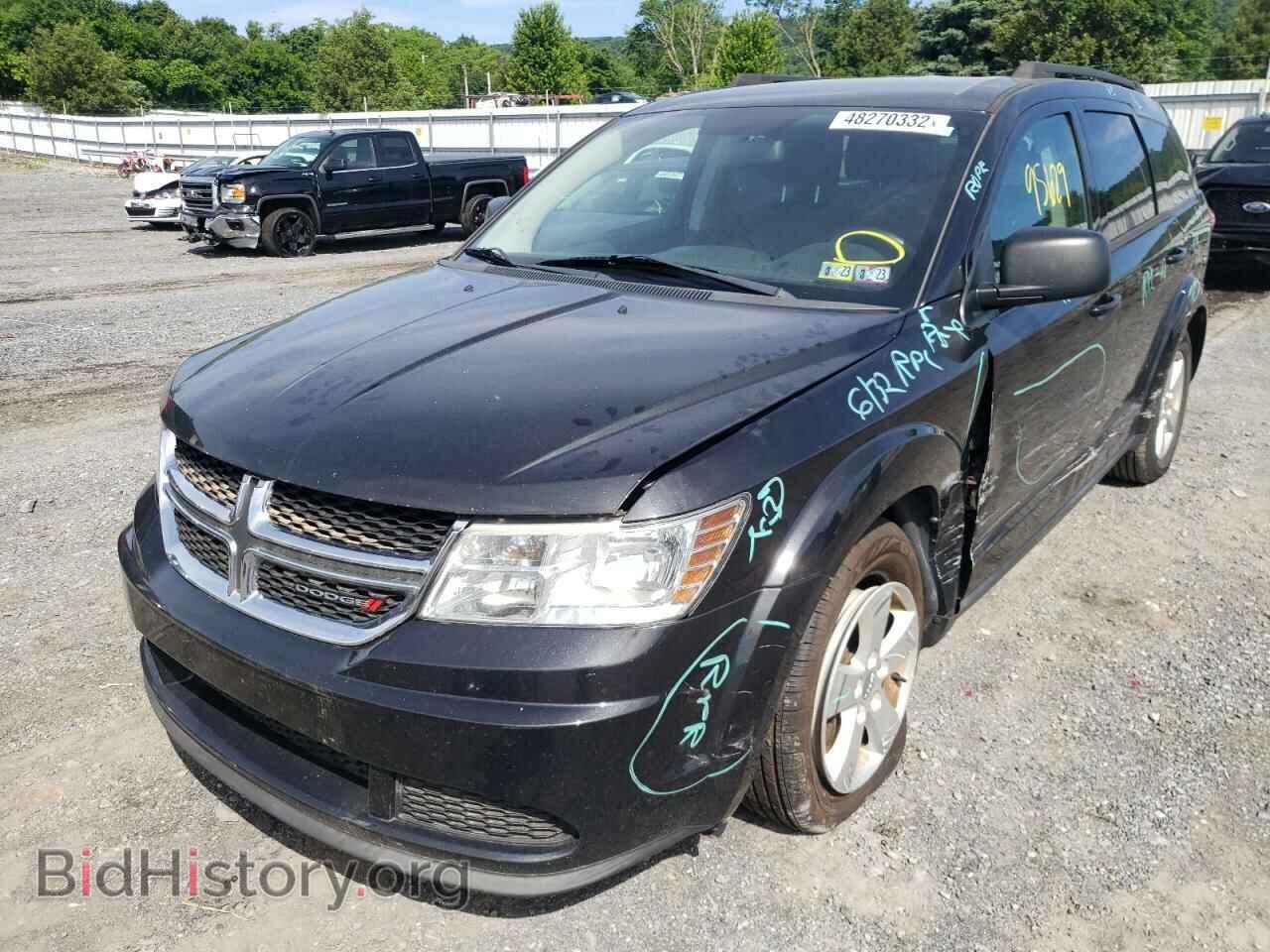 2013 DODGE JOURNEY - VIN: 3C4PDCAB2DT529785 - Фото 2