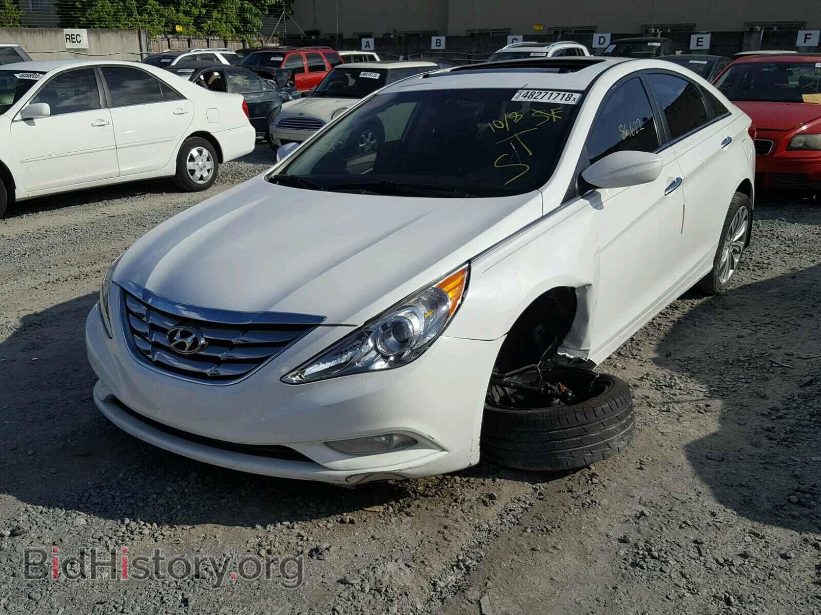 2012 HYUNDAI SONATA - VIN: 5NPEC4AC4CH433521 - Фото 2