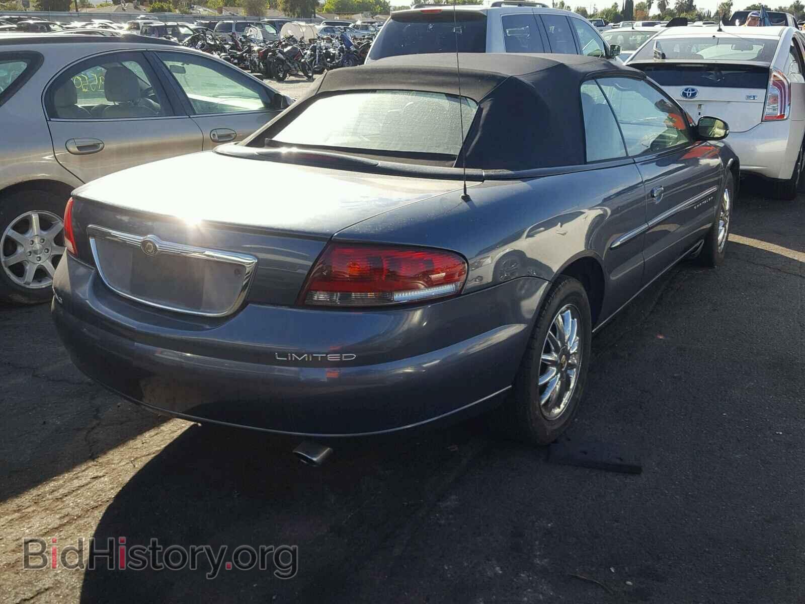 2001 CHRYSLER SEBRING - VIN: 1C3EL65U51N701606 - Photo 4
