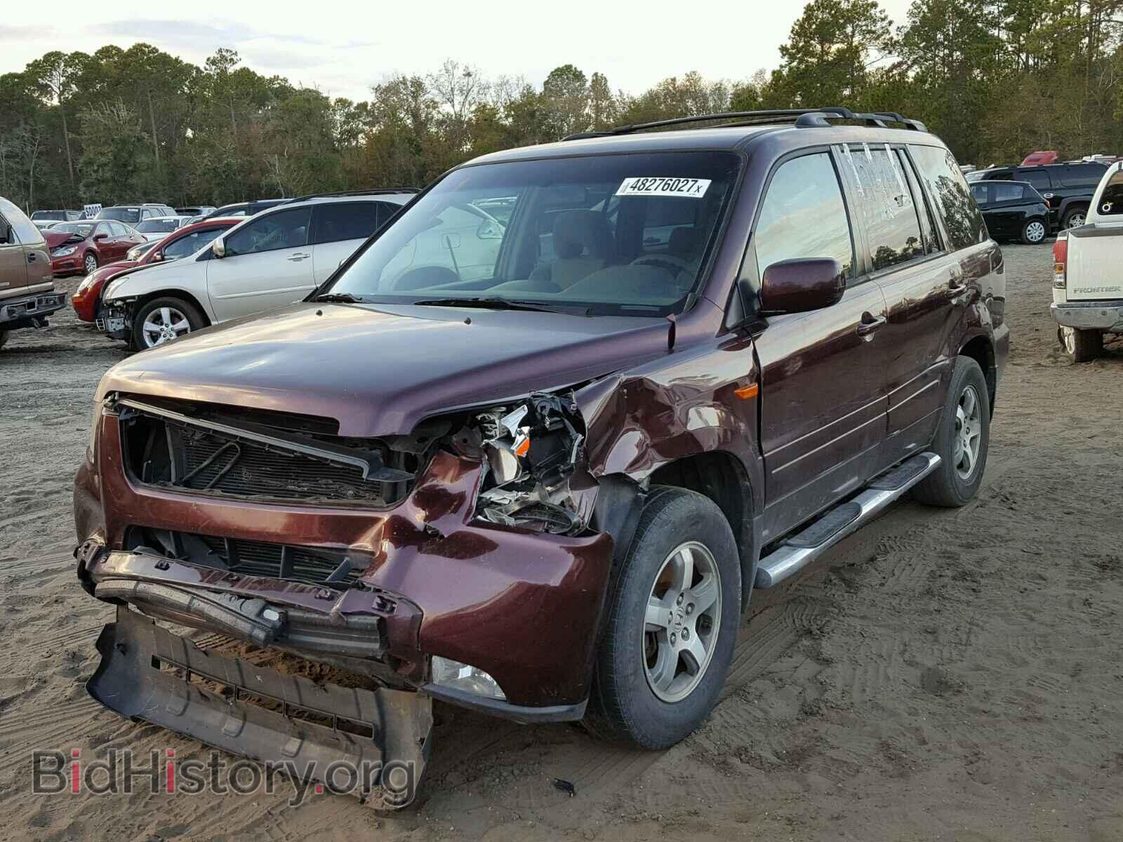 2007 HONDA PILOT - VIN: 5FNYF28467B008376 - Фото 2