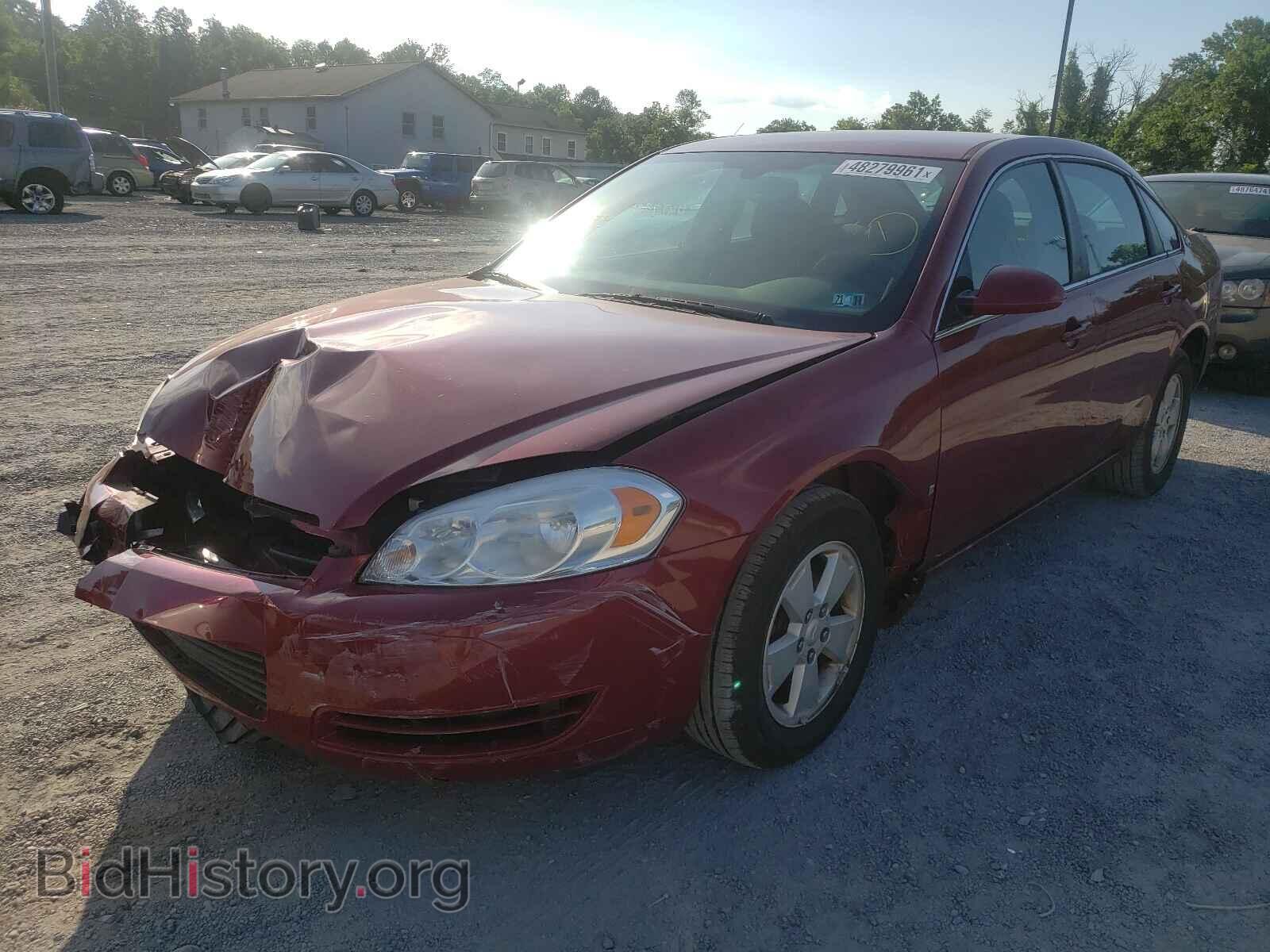 2008 CHEVROLET IMPALA - VIN: 2G1WT58N189206940 - Фото 2