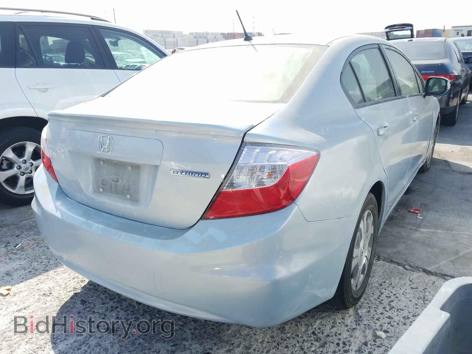 2012 HONDA CIVIC - VIN: JHMFB4F26CS001505 - Фото 4