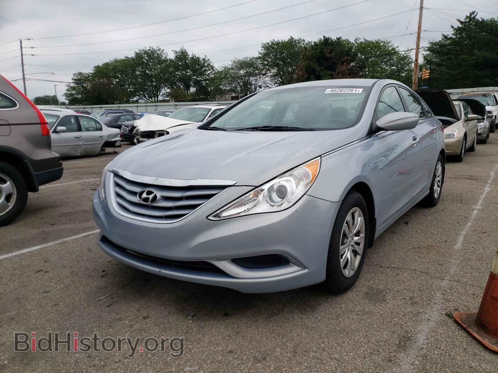 2012 HYUNDAI SONATA - VIN: 5NPEB4AC7CH418448 - Фото 2